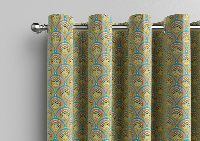 Deco Sea Shells, Peach Melba - Made To Measure Curtains - Image 12